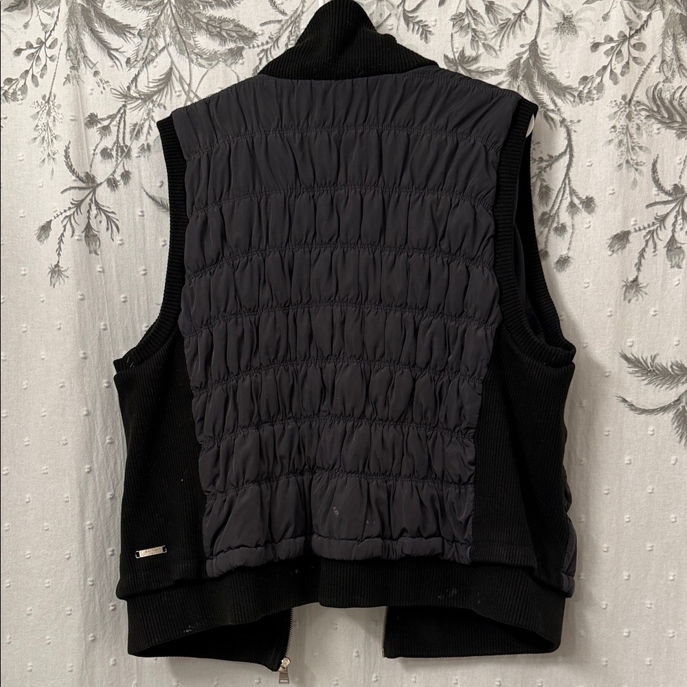 Calvin Klein Charcoal Quilted Vest - Picture 7 of 7